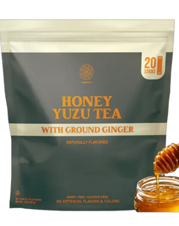 Harmony Matcha Yuzu Tea – Premium Shade-Grown Japanese Matcha, Sweetened with Organic Sugar, 20 Servings
