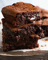Hot "Chocolate Soup" Brownies