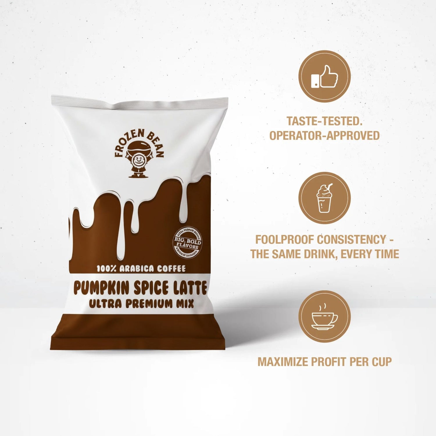 Pumpkin Spice Ultra Premium Mix, 3lb Bag (Case of 5)