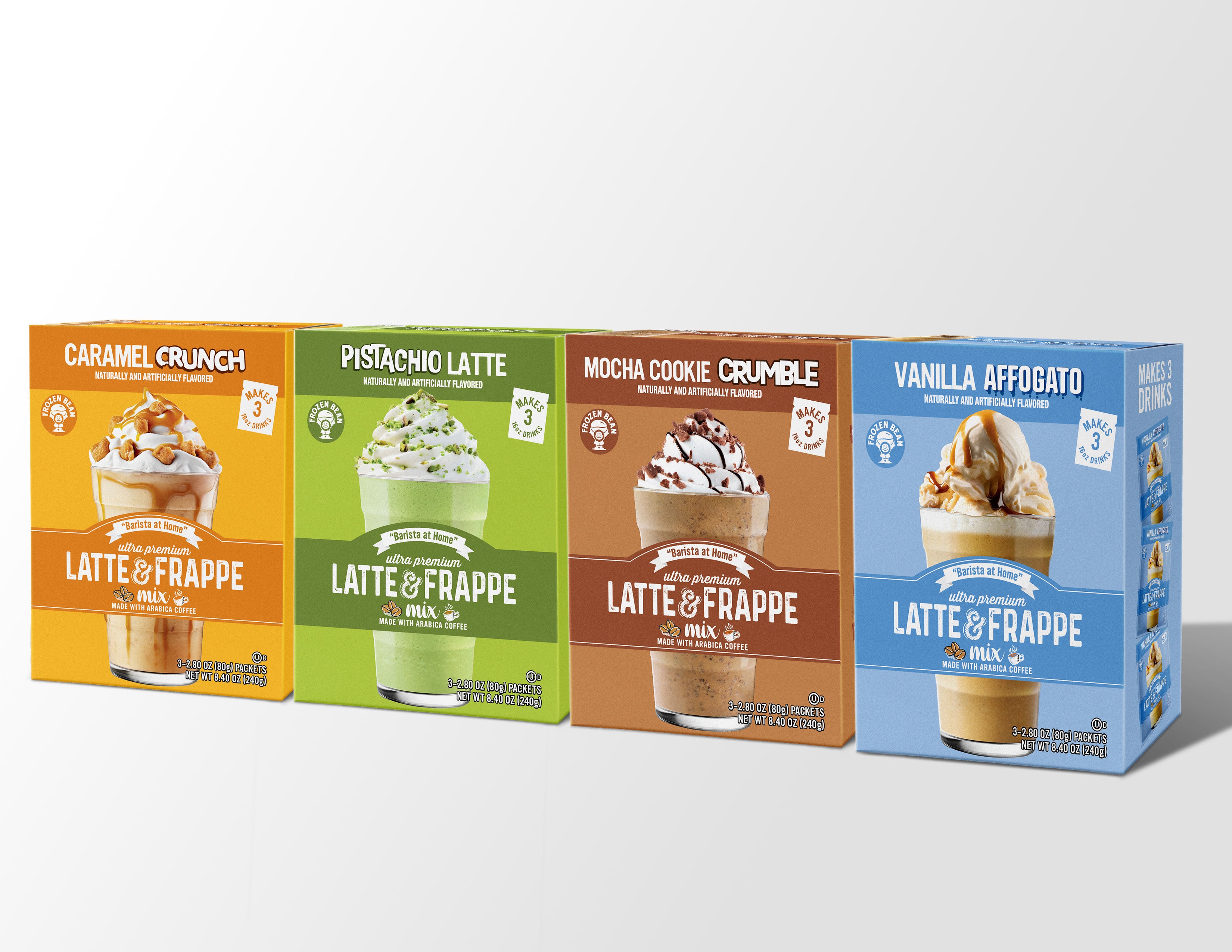 Ultra Premium  Frappe & Latte Instant Mix 3 Packs