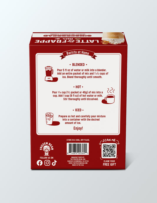 Gingerbread Instant Latte Mix – 3 Single Serve Sticks