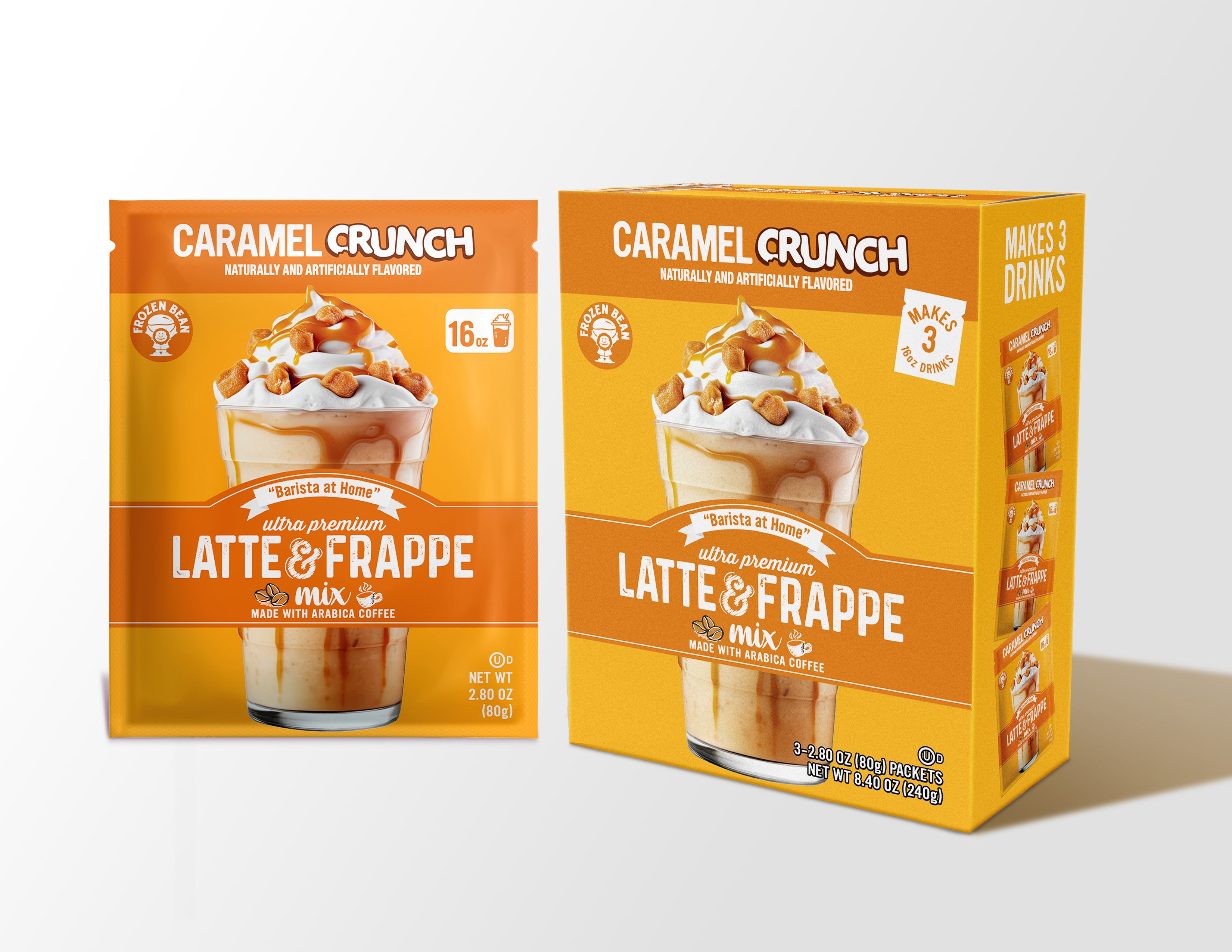 Ultra Premium  Frappe & Latte Instant Mix 3 Packs