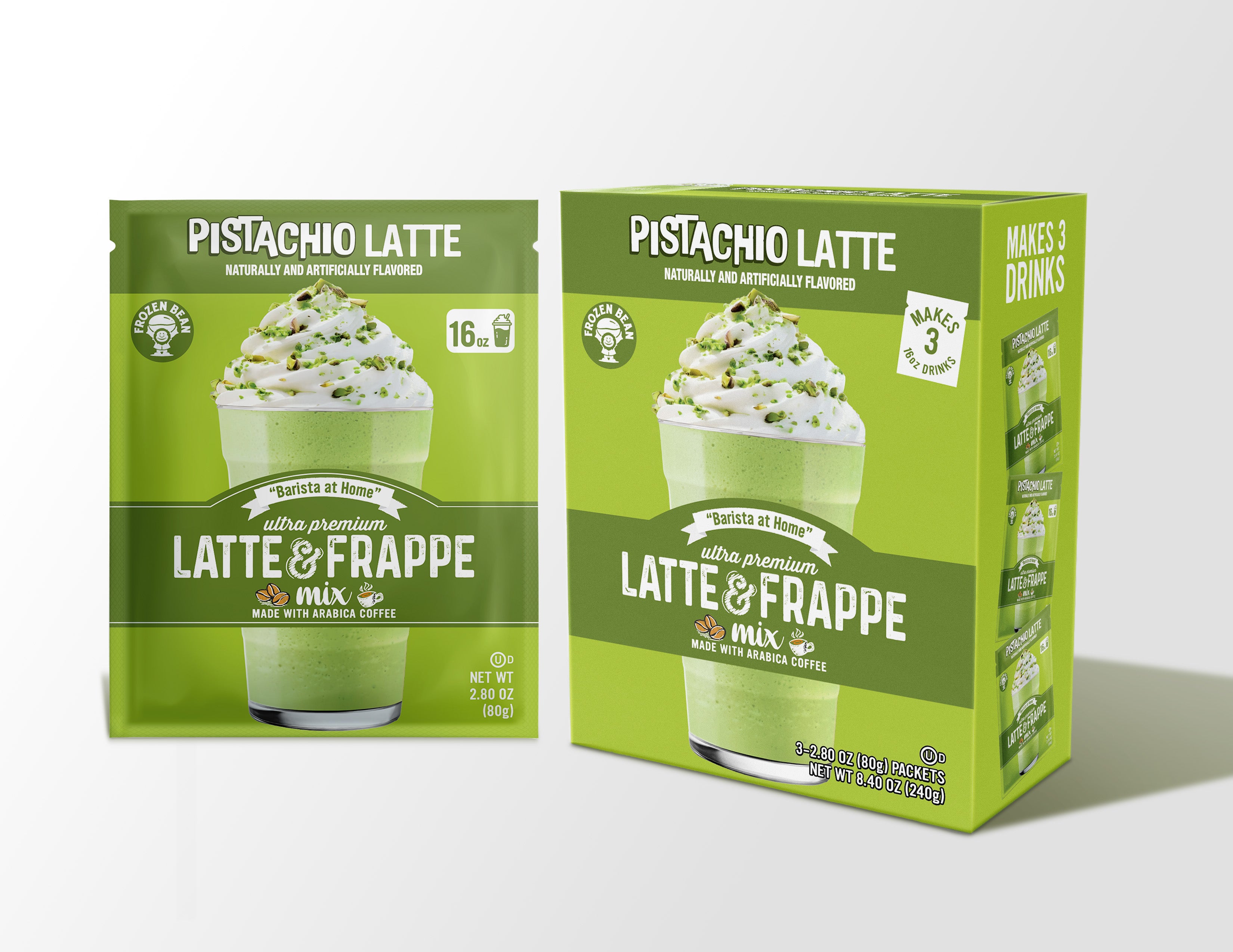 Ultra Premium  Frappe & Latte Instant Mix 3 Packs