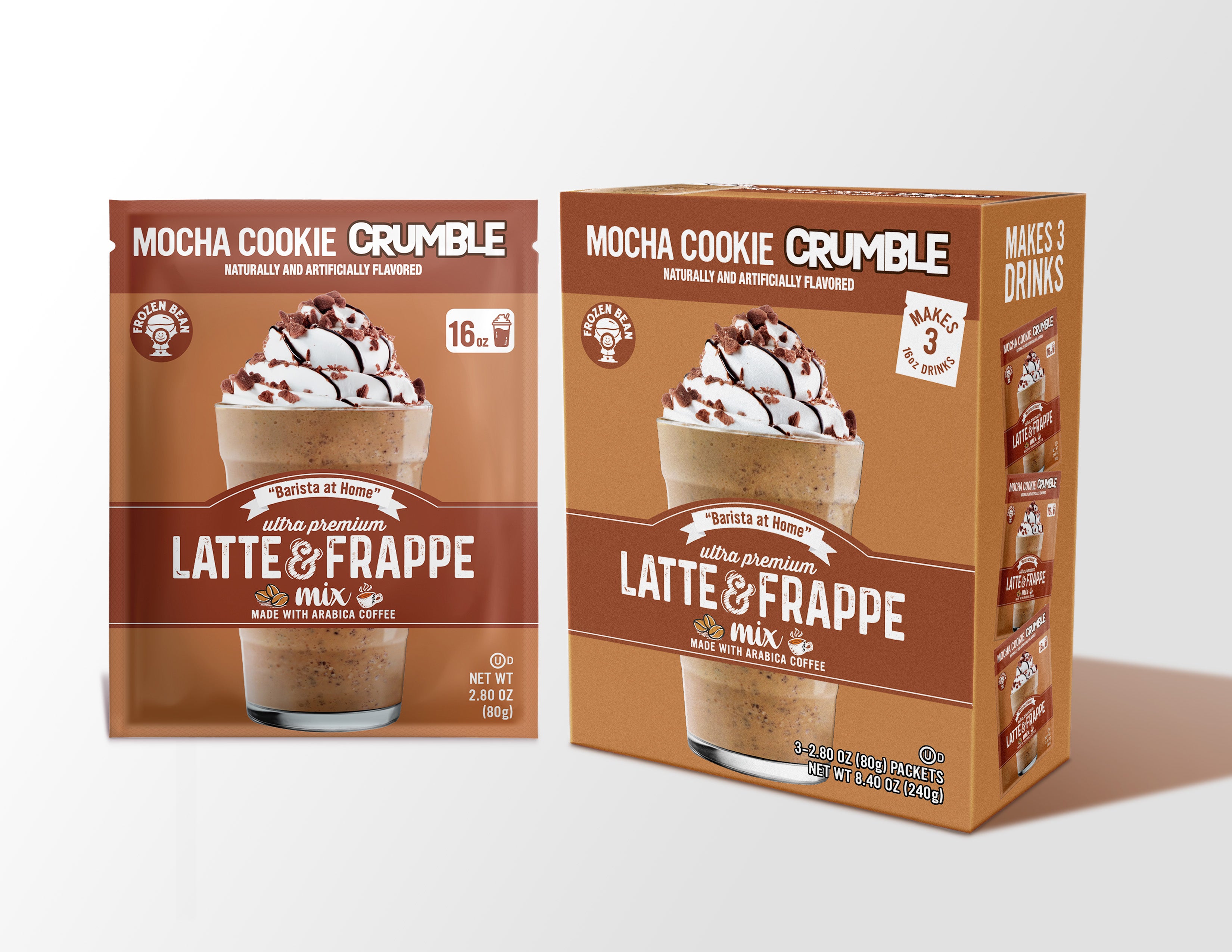 Ultra Premium  Frappe & Latte Instant Mix 3 Packs