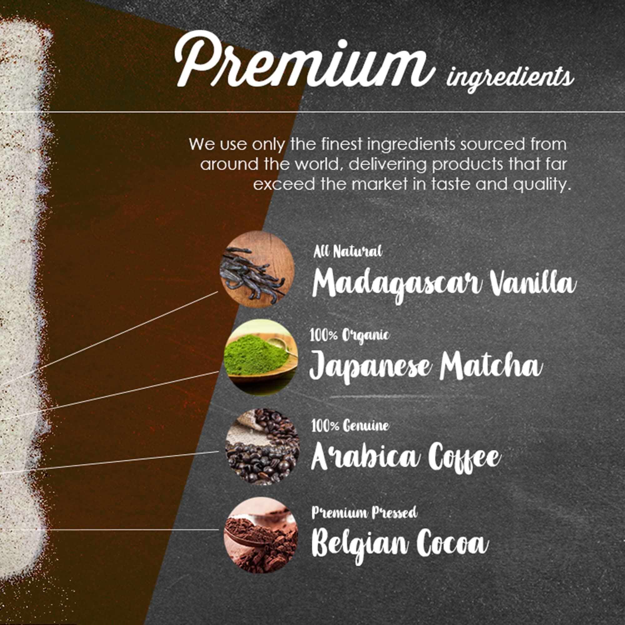 Frappe & Latte Instant Mix – Double Caffeine, Low Sugar, Arabica Coffee | Kosher, Instant Coffee Packets | Hot, Iced & Blended Drinks - 20 Single Serve Sticks