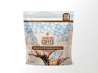 Instant Iced Coffee, Single-Serve Packets, Gluten-Free, Dairy-Free, Variety Pack, Vanilla, Hazelnut, Caramel, 10 packets each (30 packs total)