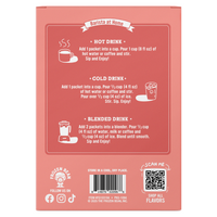 Ultra Premium Frappe Hazelnut Latte Instant Mix – 10 Single-Serve Packs (Carton)