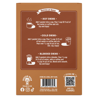 Ultra Premium Frappe Mocha Latte Instant Mix – 10 Single-Serve Packs (Carton)