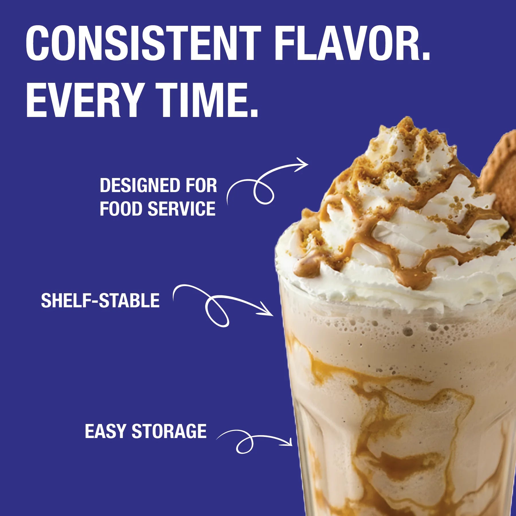 Cookie Butter, Caffeine-Free, Ultra Premium Mix 3lb Bag (Case of 5)