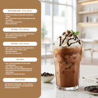 The Frozen Bean Mocha Latte Blended Ice Coffee Mix 3.5 lb.