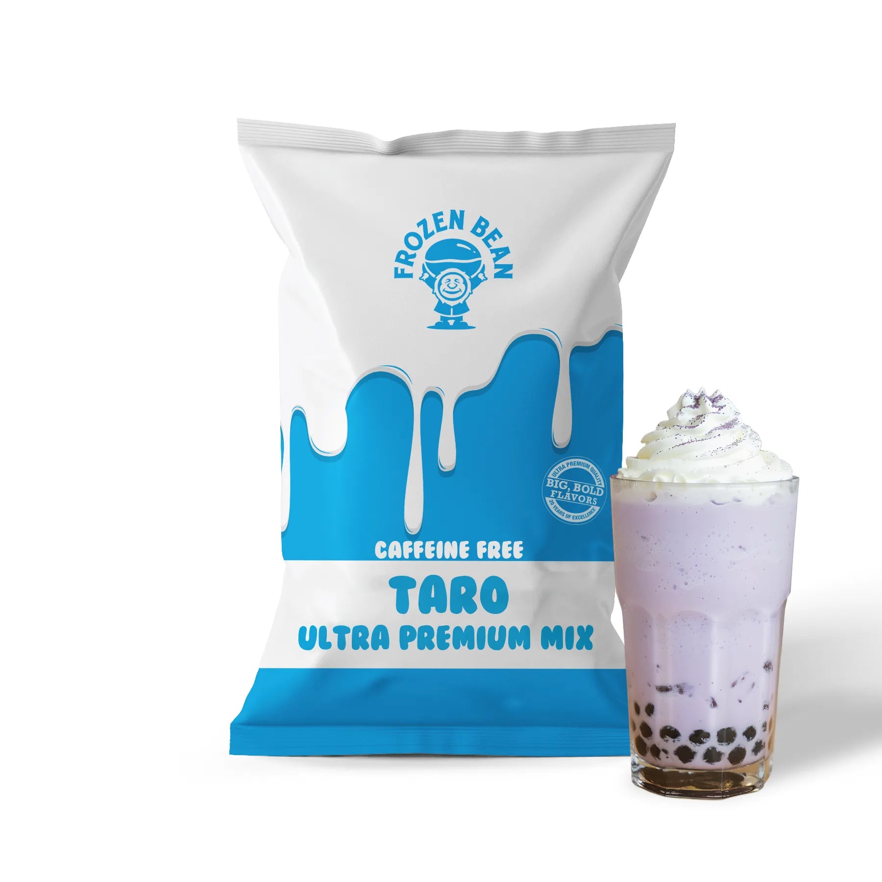 Taro, Caffeine-Free, Ultra Premium Mix, 3lb Bag (Case of 5) – TheFrozenBean