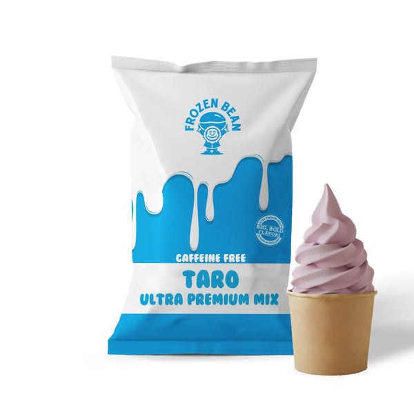 Taro Gelato & Soft Serve Mix, Caffeine Free, 3lb Bag (Case of 5