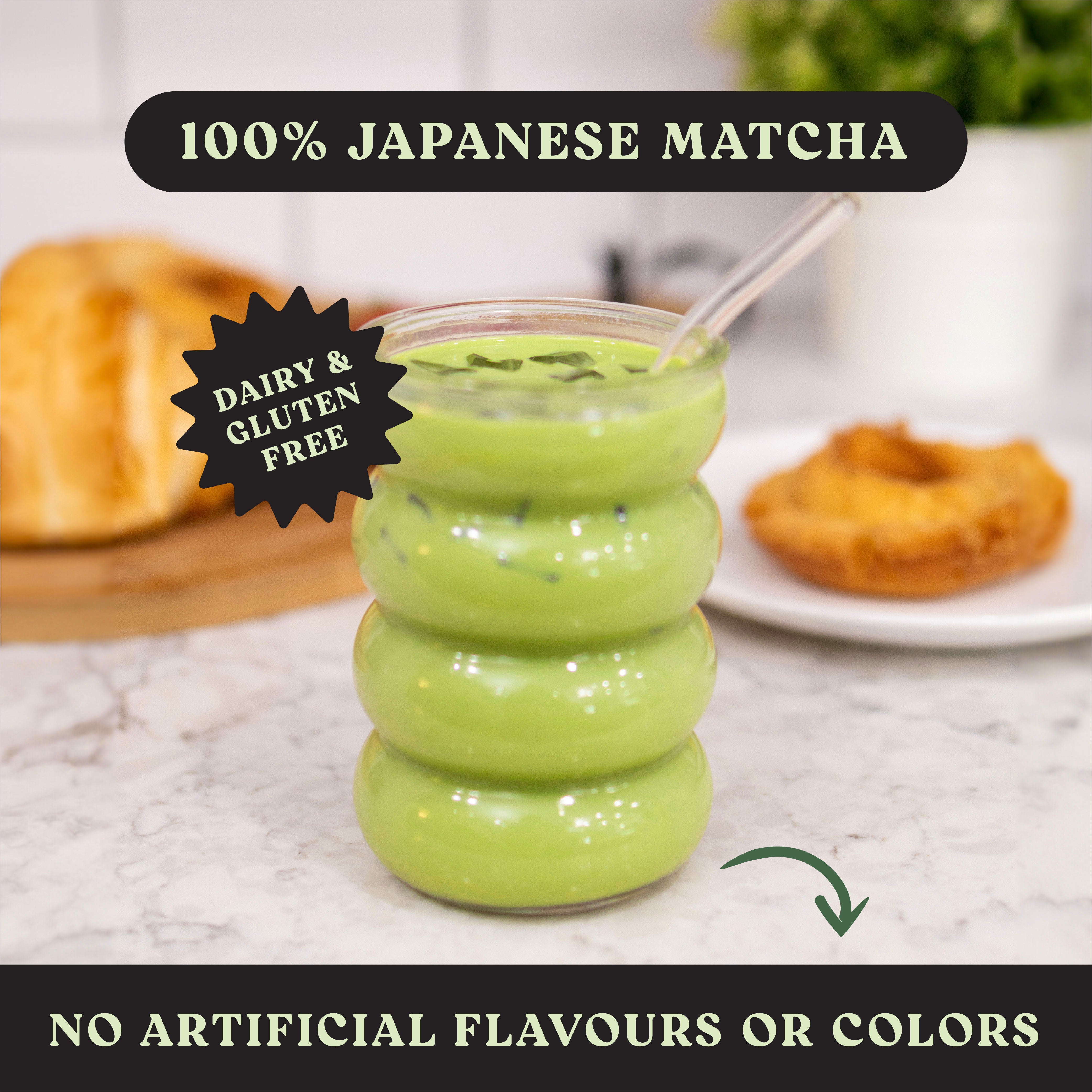 Yuzu Matcha Tea, 100% Premium Japanese Matcha Green Tea, Naturally Flavored, Pack of 10 Stick Packets