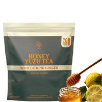 Harmony Matcha Yuzu Tea – Premium Shade-Grown Japanese Matcha, Sweetened with Organic Sugar, 20 Servings
