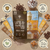 The Frozen Bean Combo Variety Pack Frappe & Latte Instant Mix: Caramel Macchiato, Vanilla Bean, Mocha (30 Sticks)