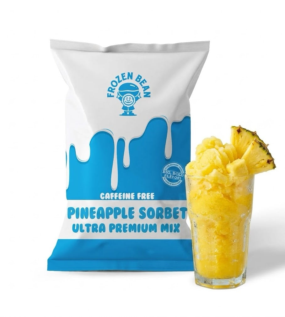 Pineapple Sorbet Mix 3 lb. - 5/Case