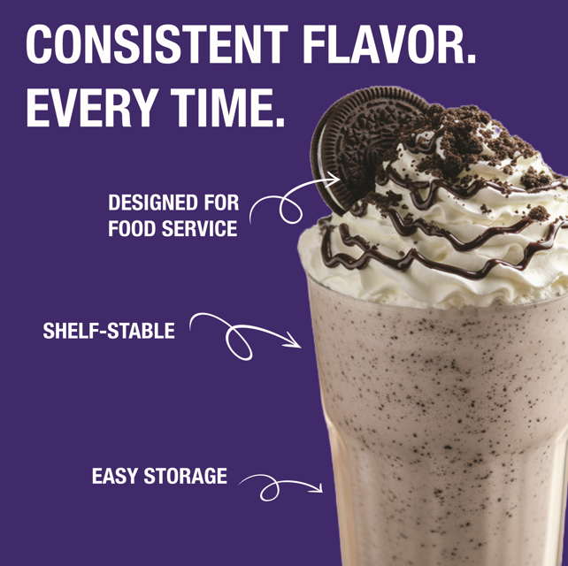 Cookies & Cream Gelato Soft-Serve, Ultra Premium Mix, (3lb, Case: 5)