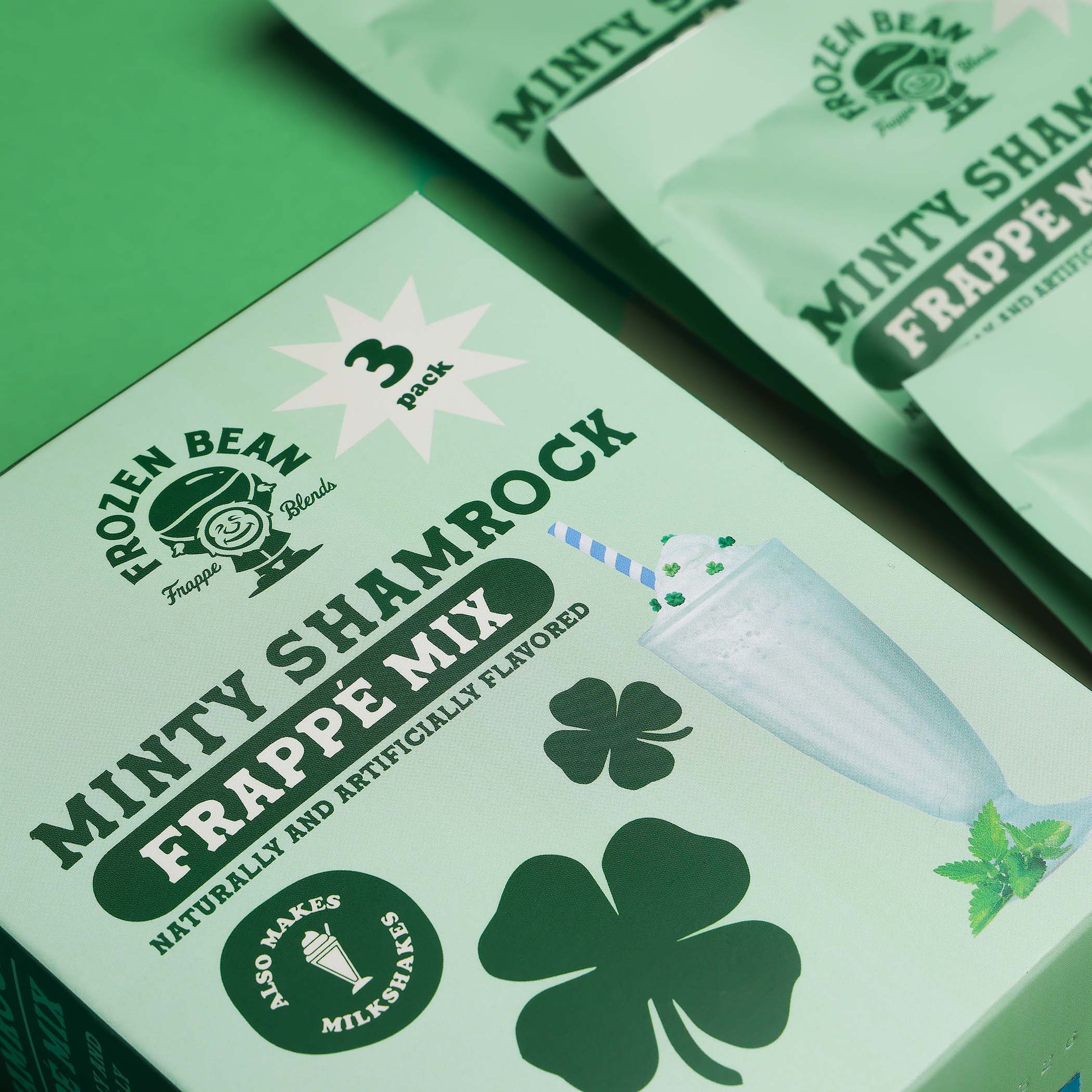 Minty Shamrock Frappe Mix – 3 Pack