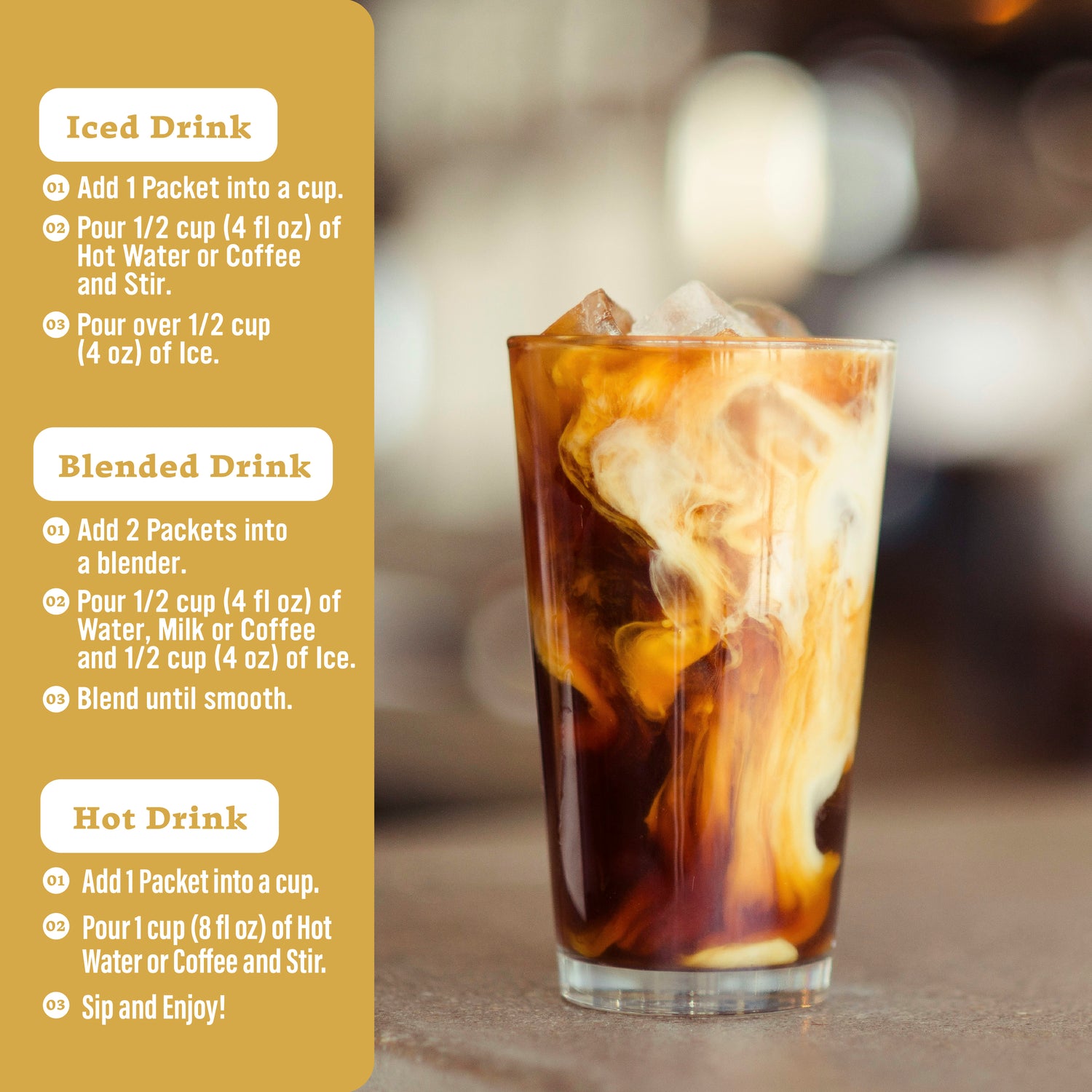 The Frozen Bean Vietnamese Coffee Frappe & Latte Instant Mix (10 Sticks)