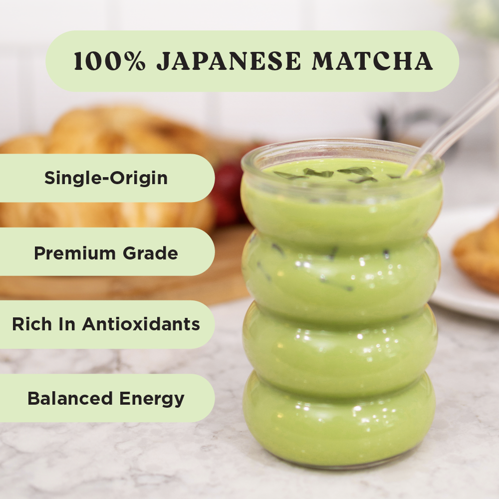 The Harmony Matcha Combo Variety Pack – Lavender, Strawberry & Vanilla (30 Sticks) – Premium Shade-Grown Japanese Matcha, Sweetened with Organic Sugar