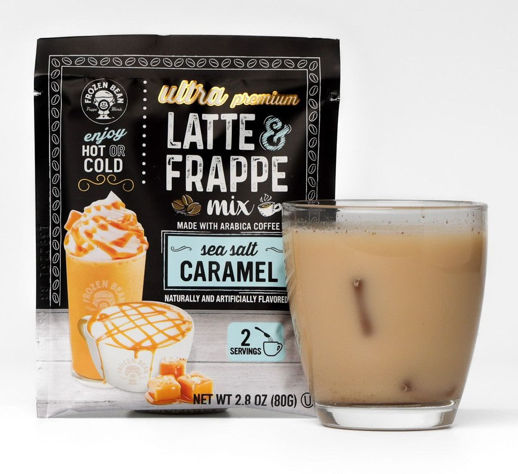 Sea Salt Caramel Latte Frappe Mix