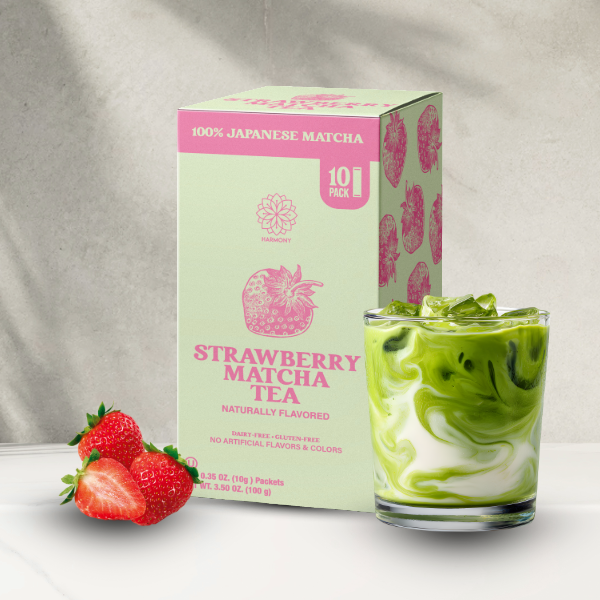 The Harmony Matcha Strawberry (10 Carton) (Case of 6)