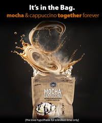Mocha cappuccino Latte Frappe Mix, Coffee Drink with 100% Arabica Coffee, Certified Kosher, Halal, Gluten Free, 3Lb Bag