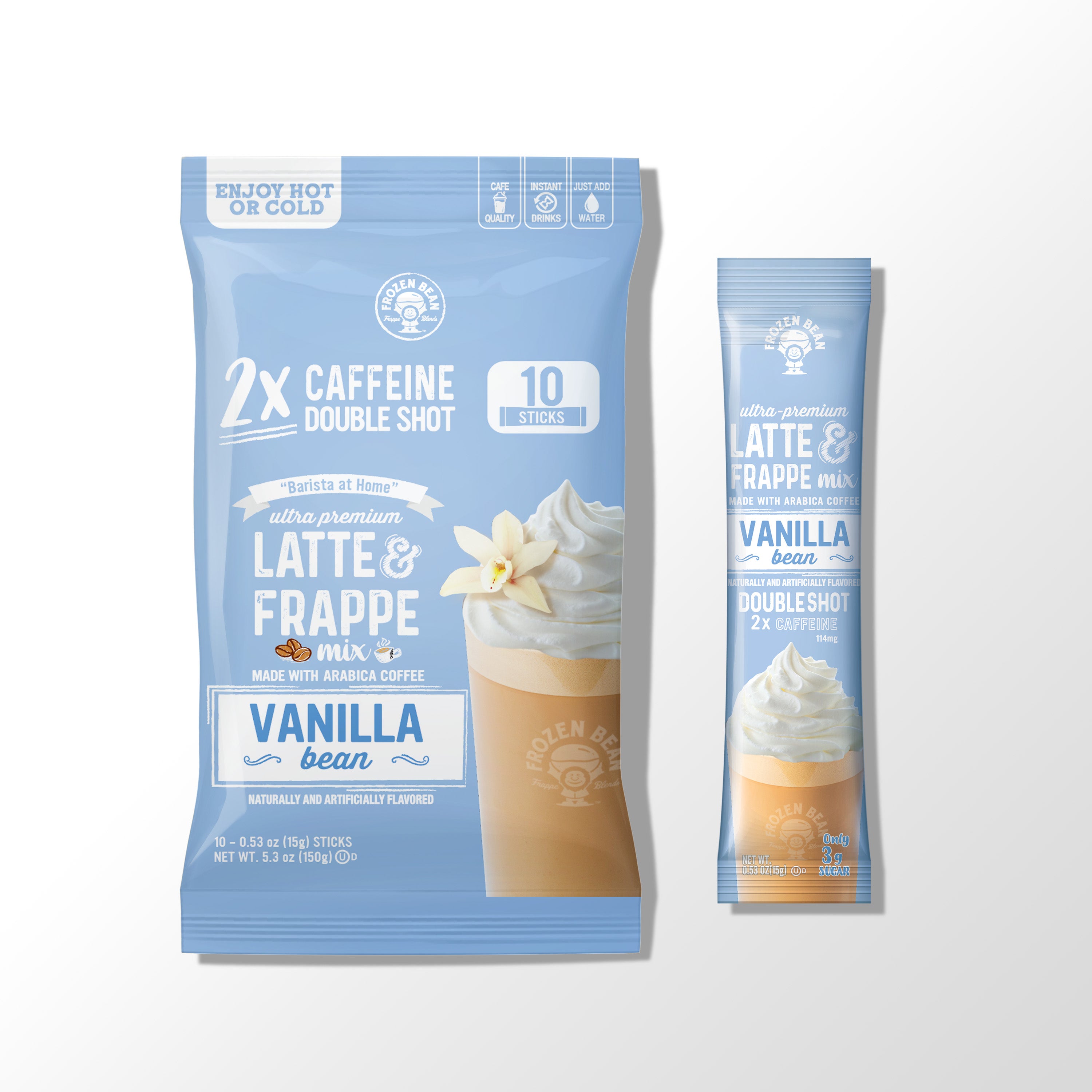 Ultra Premium  Frappe & Latte Instant Mix 10 Packs