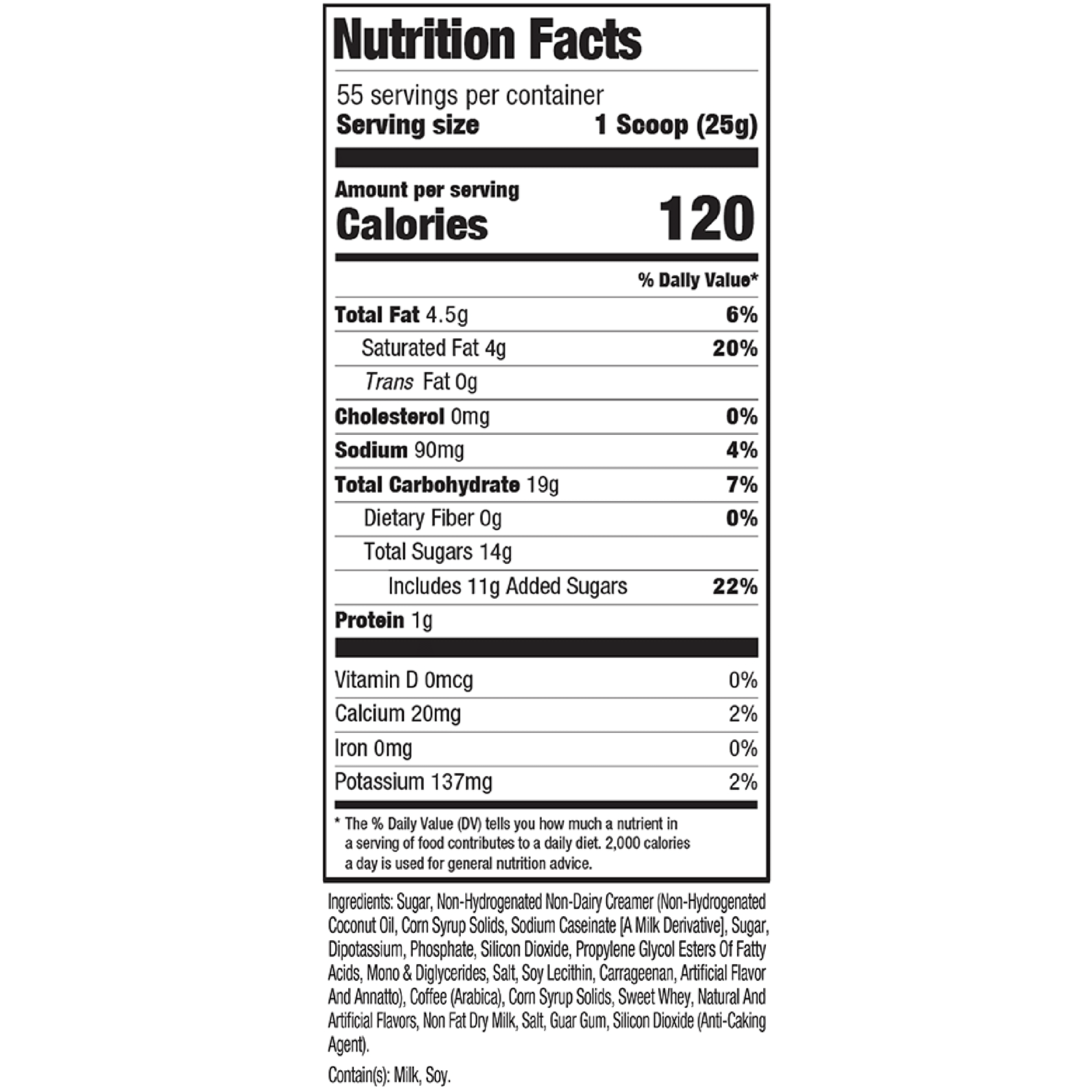 Calories in 1 coffee cup of Caffe Macchiato and Nutrition Facts
