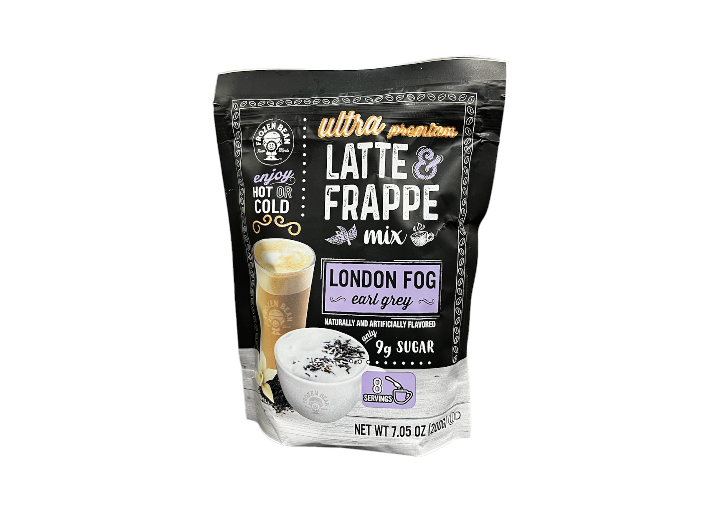 Siden Tekstforfatter angst The Frozen Bean - London Fog (Earl Grey) Frappe & Latte Mix